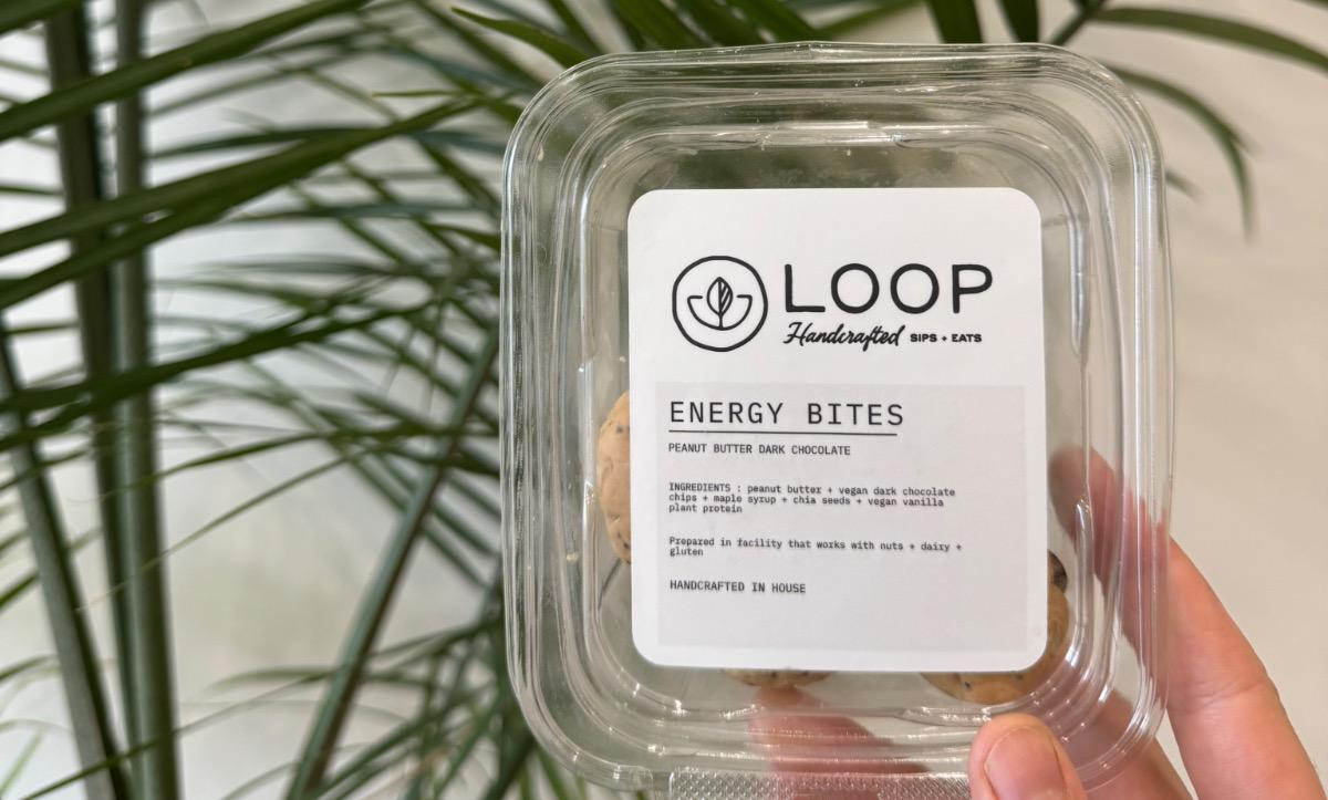 Peanut Butter Dark Chocolate Chip Energy Bites