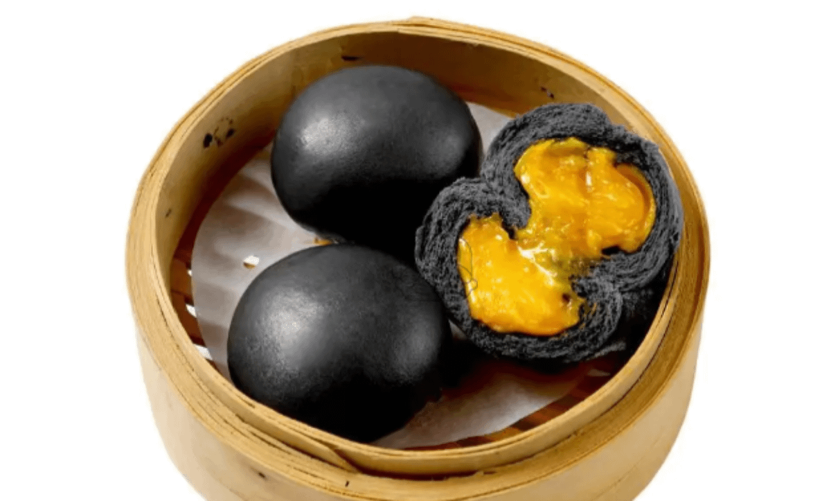 Black Salted Eggcustard Bun