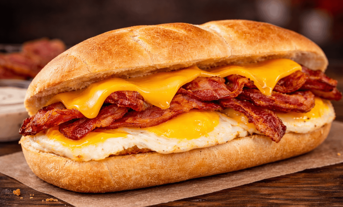 Bacon, Egg & Cheese Sandwich