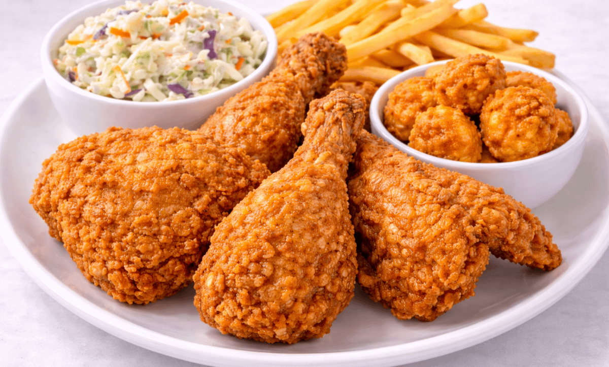 4 Piece Fried Chicken Combo