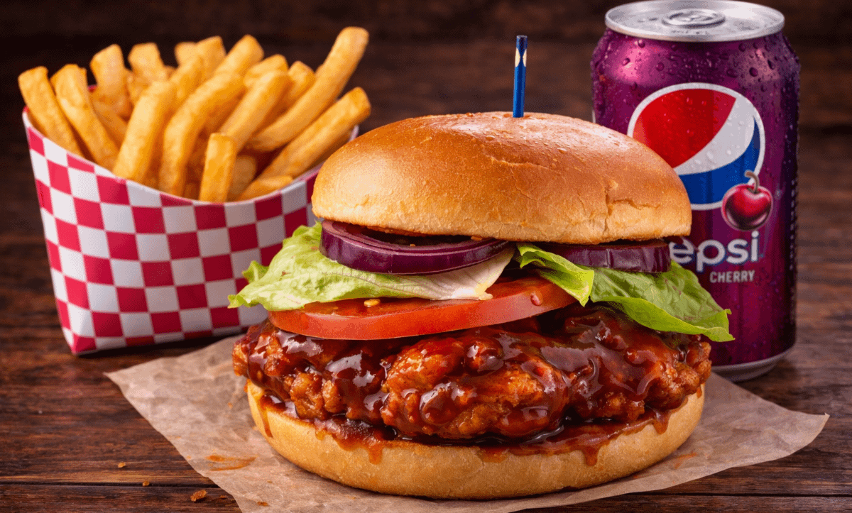 BBQ Chicken Sandwich Combo