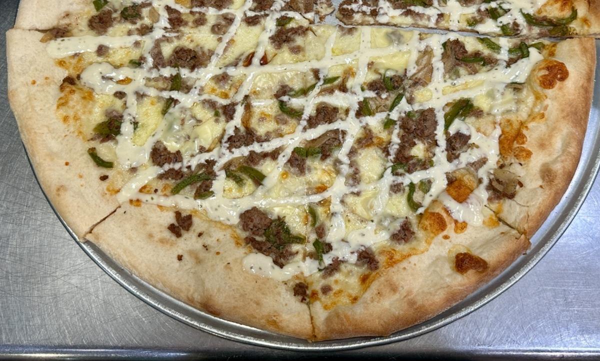 Philly Cheesesteak Pizza (12 Cut)