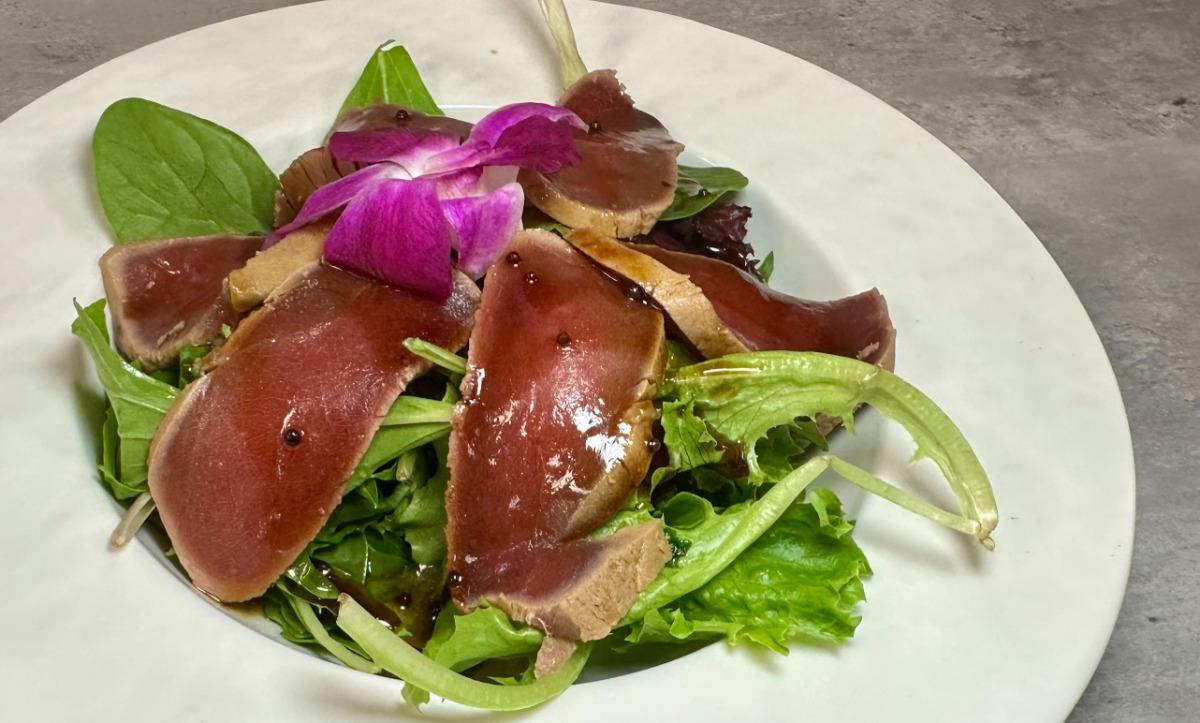 Sesame-Crusted Tuna Salad