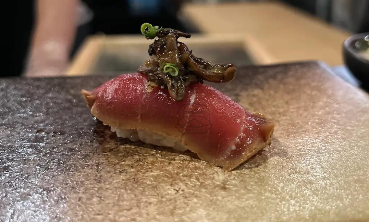 Bluefin Tuna w/ Shitaki Mushrooms