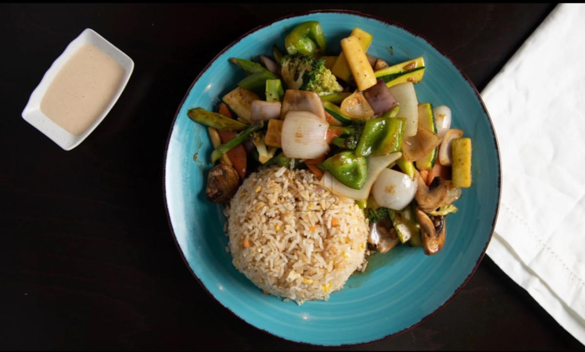 Hibachi Vegetable Dinner