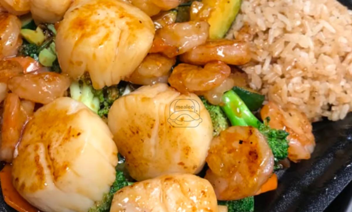 Hibachi Scallops (Lunch)