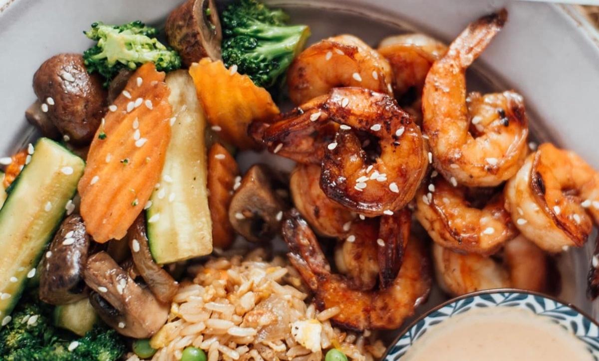 Hibachi Shrimp (Lunch)