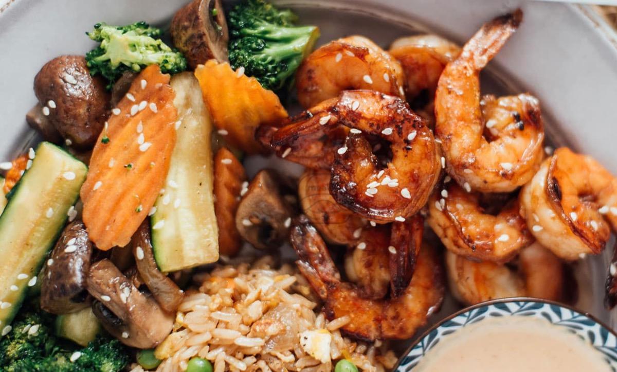 Hibachi Shrimp (Lunch)