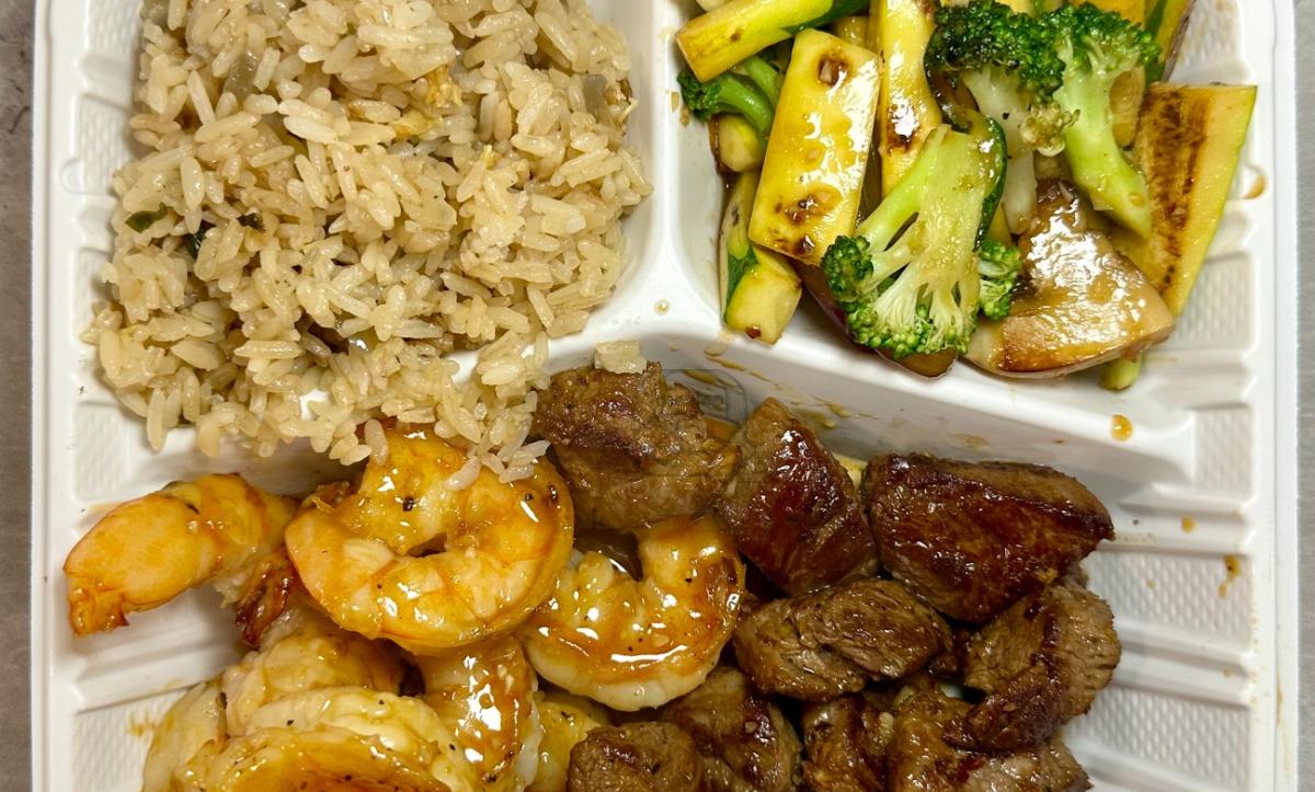 Hibachi Steak & Shrimp (Lunch)