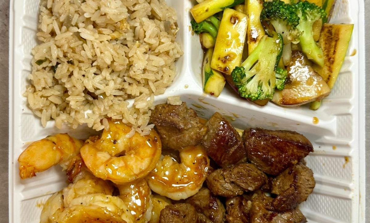 Hibachi Steak & Shrimp (Lunch)
