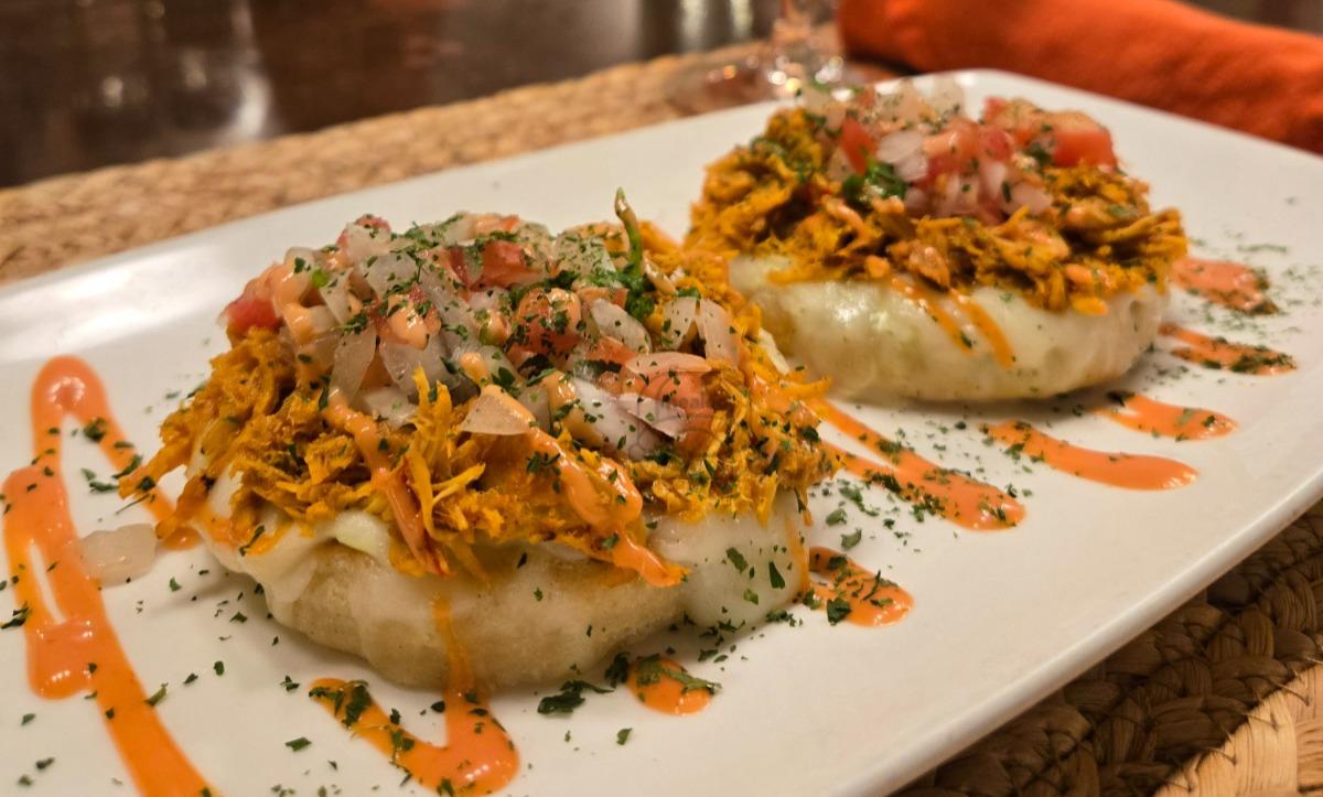 2 Grilled Cheese Arepas