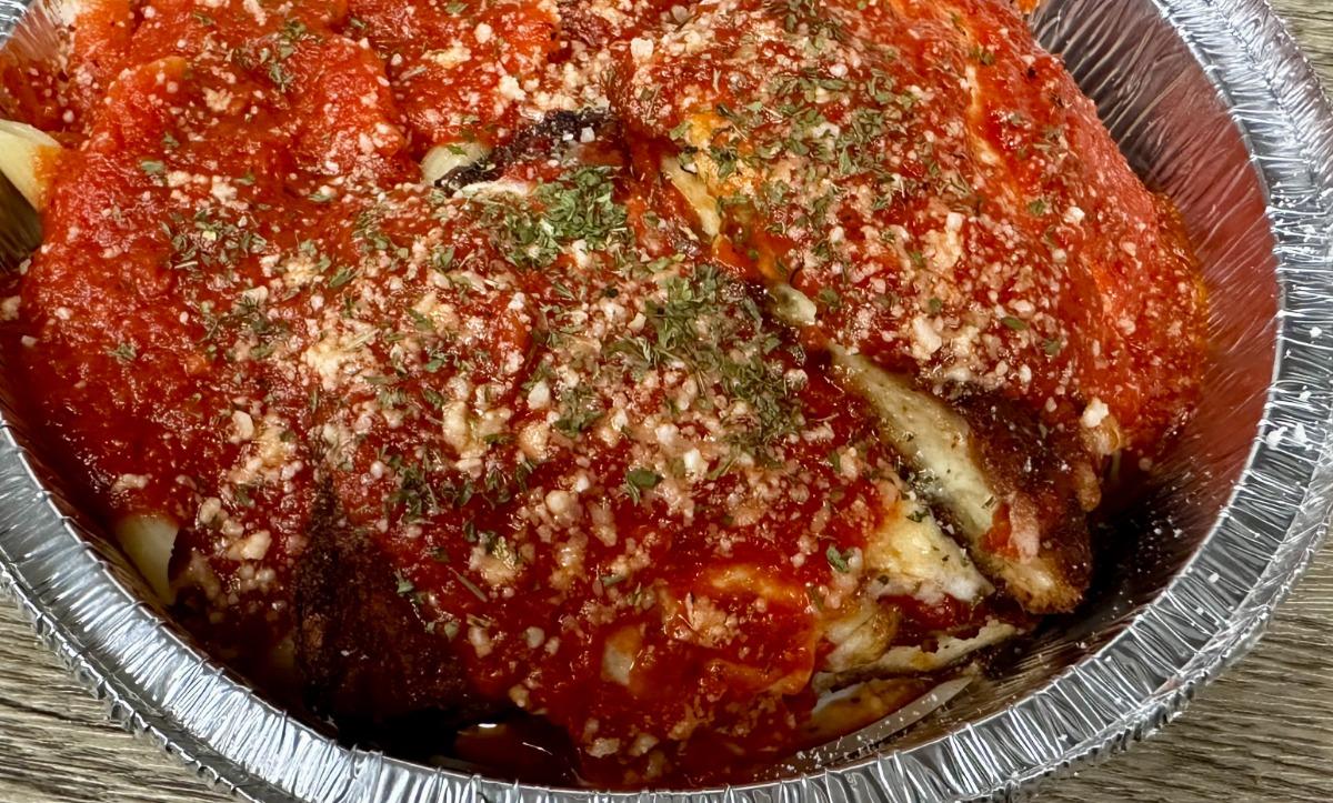 Eggplant Parmigiana Dinner