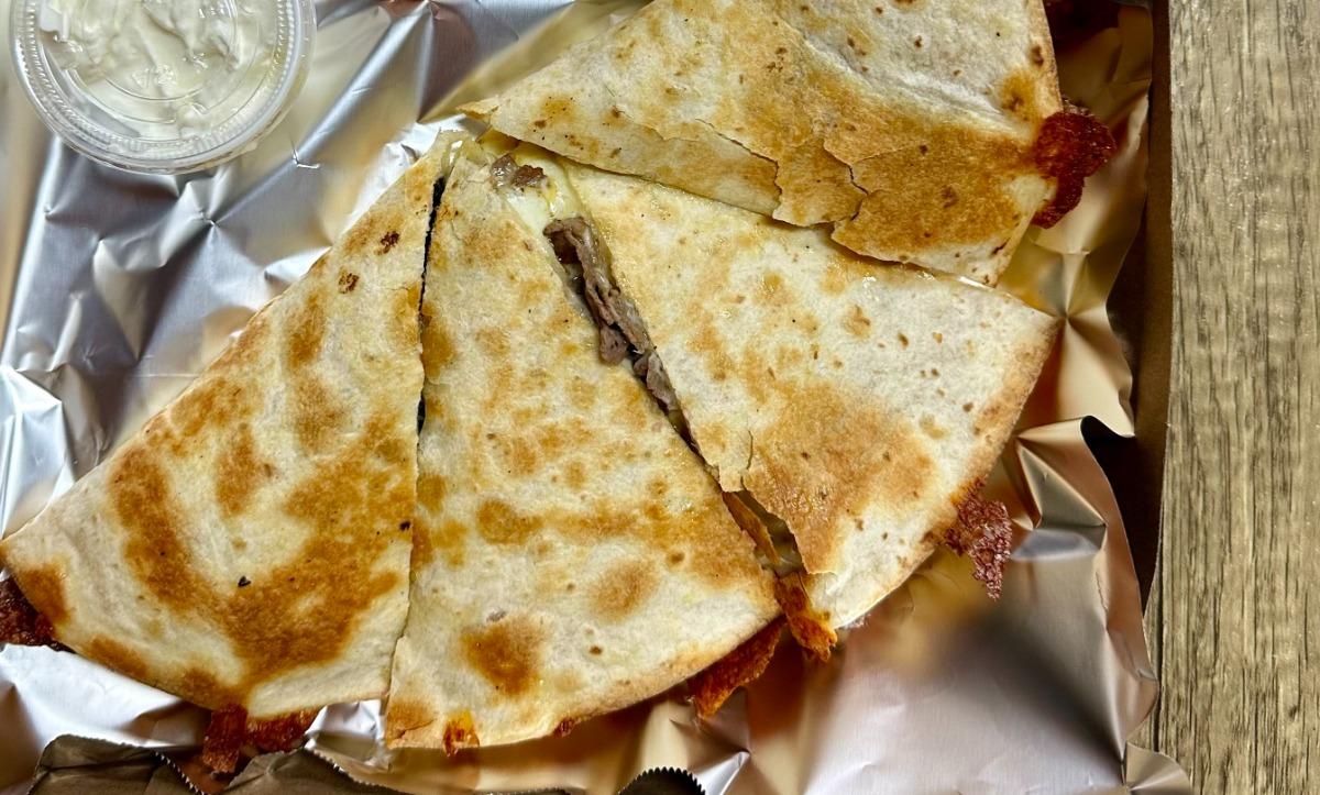 Crispy Chicken Quesadilla