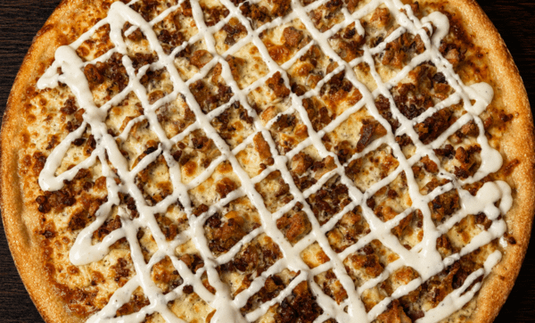 Chicken Bacon Ranch Pizza