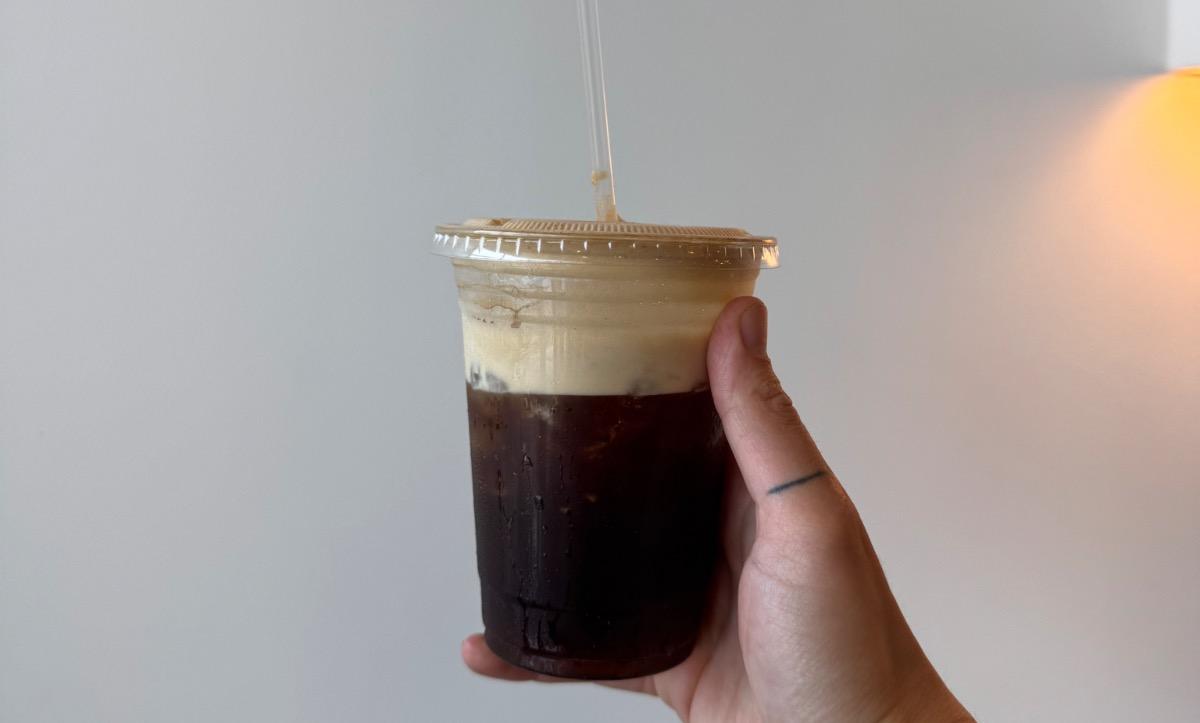 Iced Vanilla Bean Coconut Americano