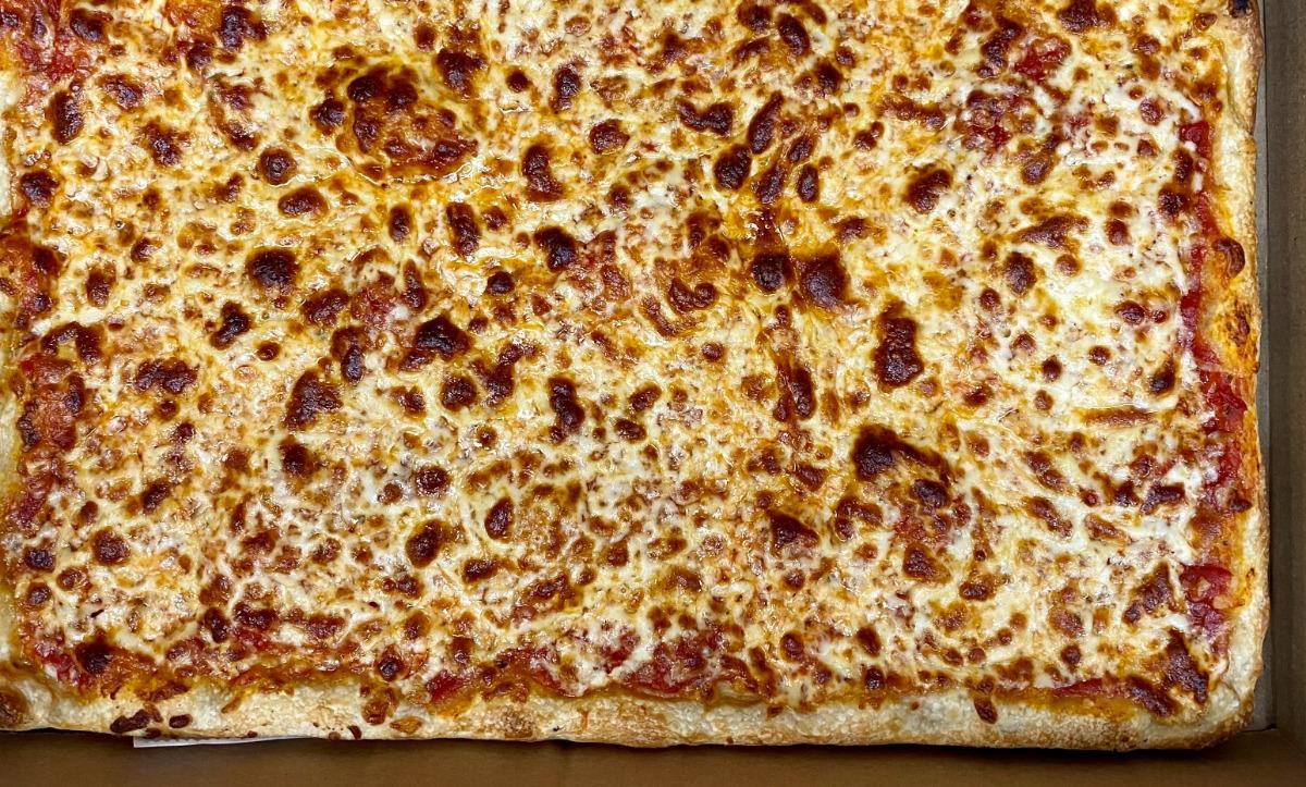 Square Cheese Pizza (12 Cut)