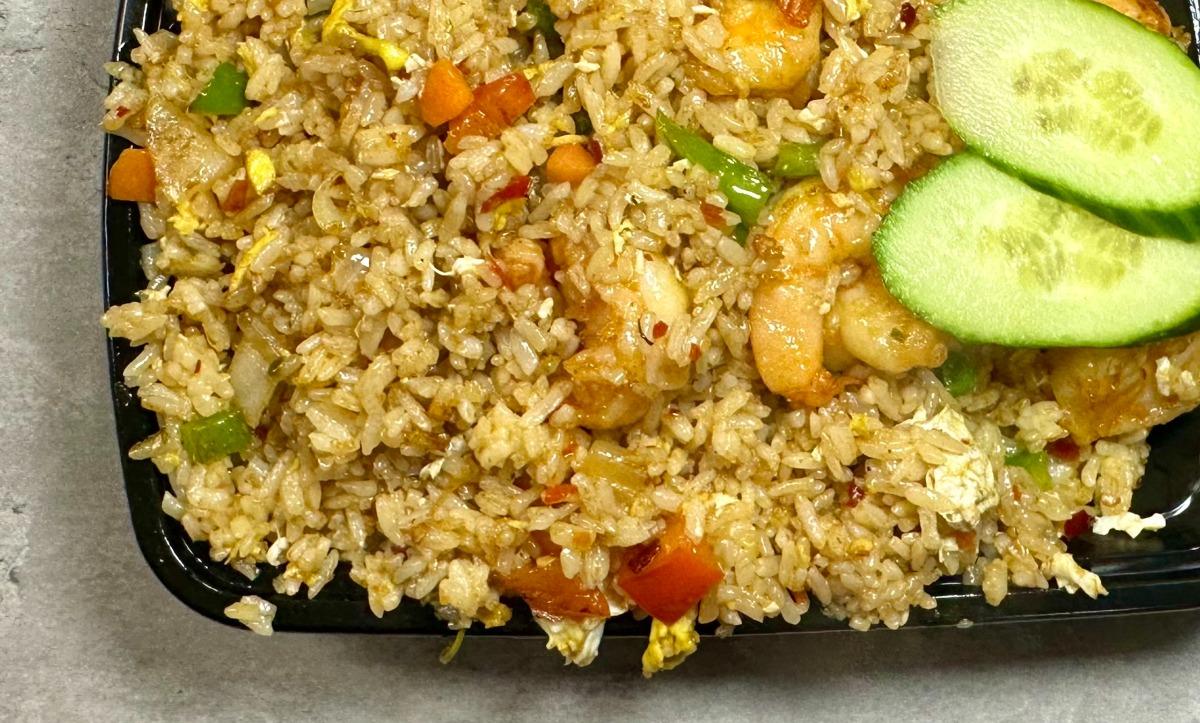 Shrimp Spicy Basil Fried Rice