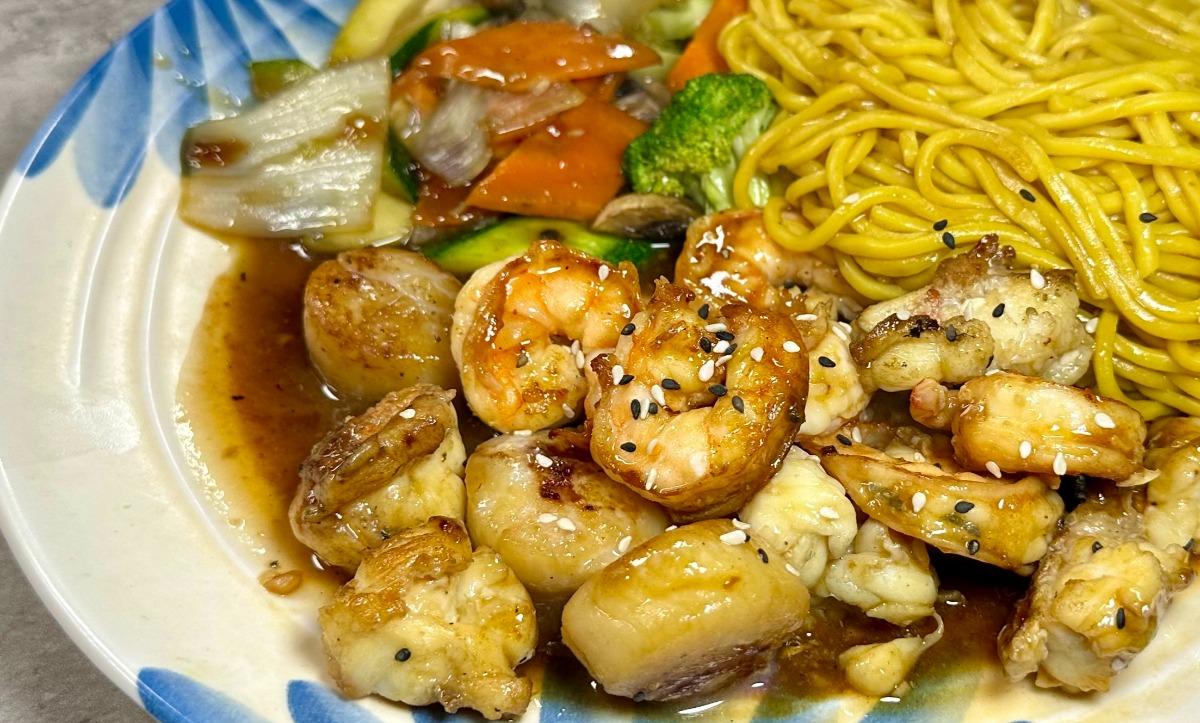 Hibachi Seafood Combo