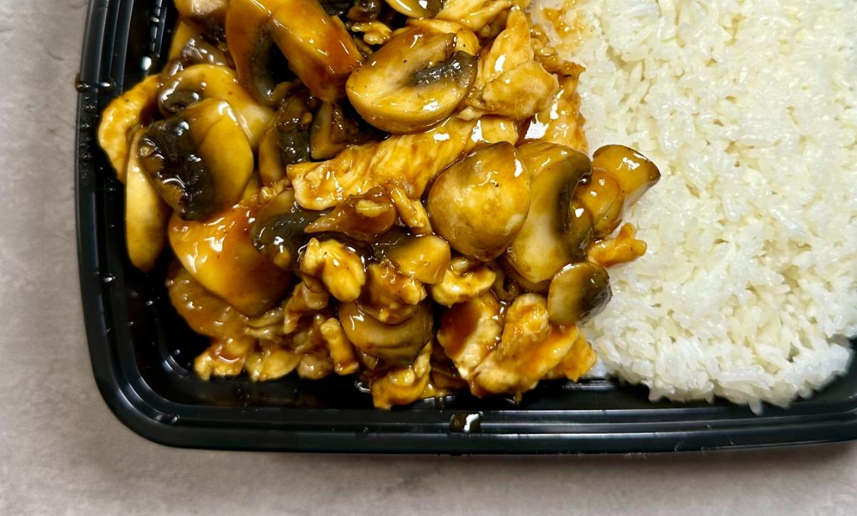 Mushroom in Brown Sauce Dinner