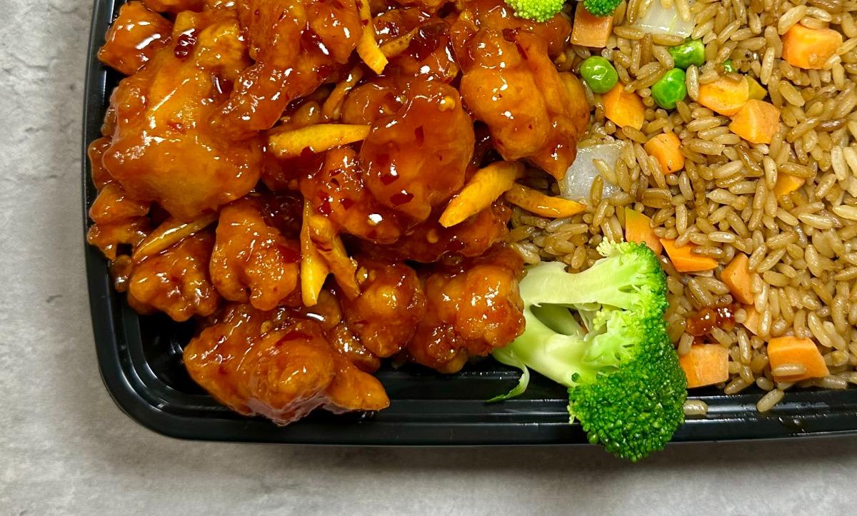 Orange Chicken Dinner