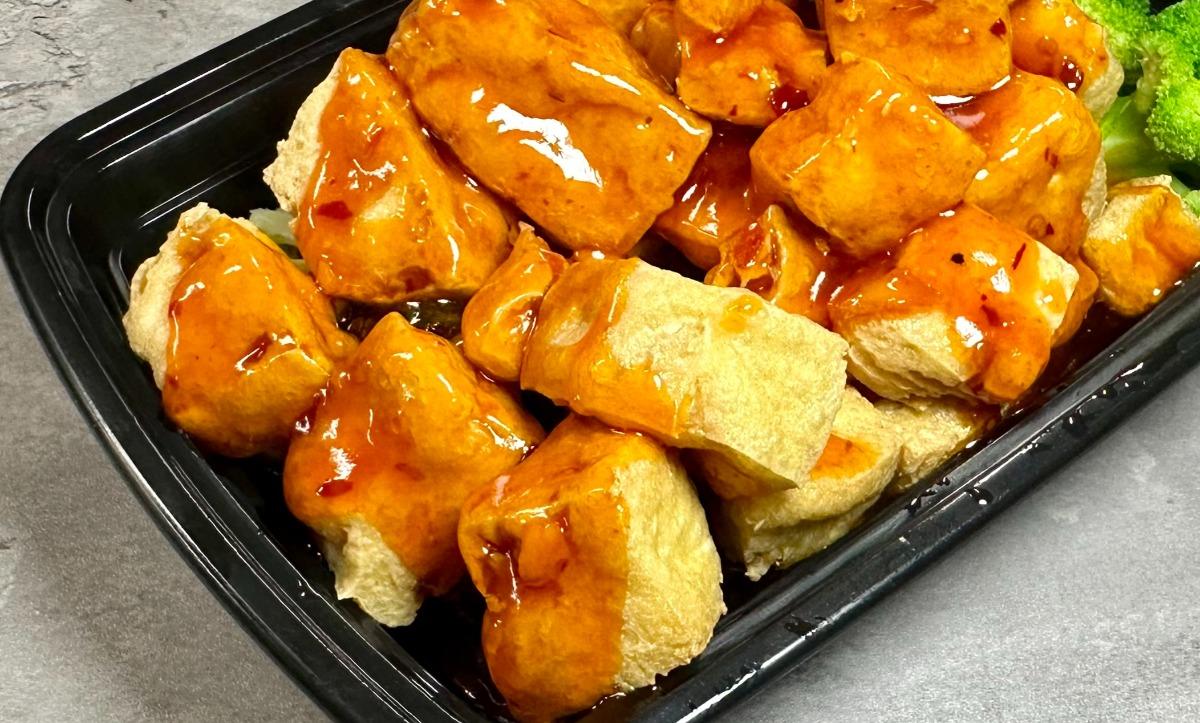 General Tso's Bean Curd