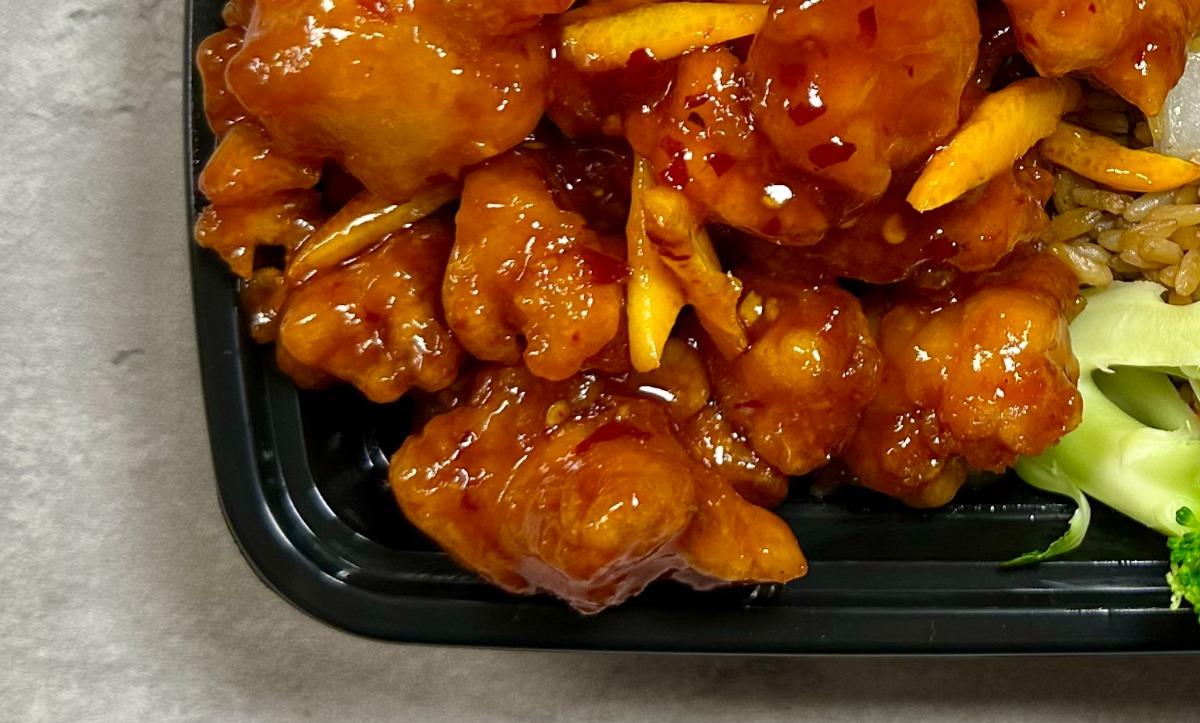 Orange Chicken Lunch