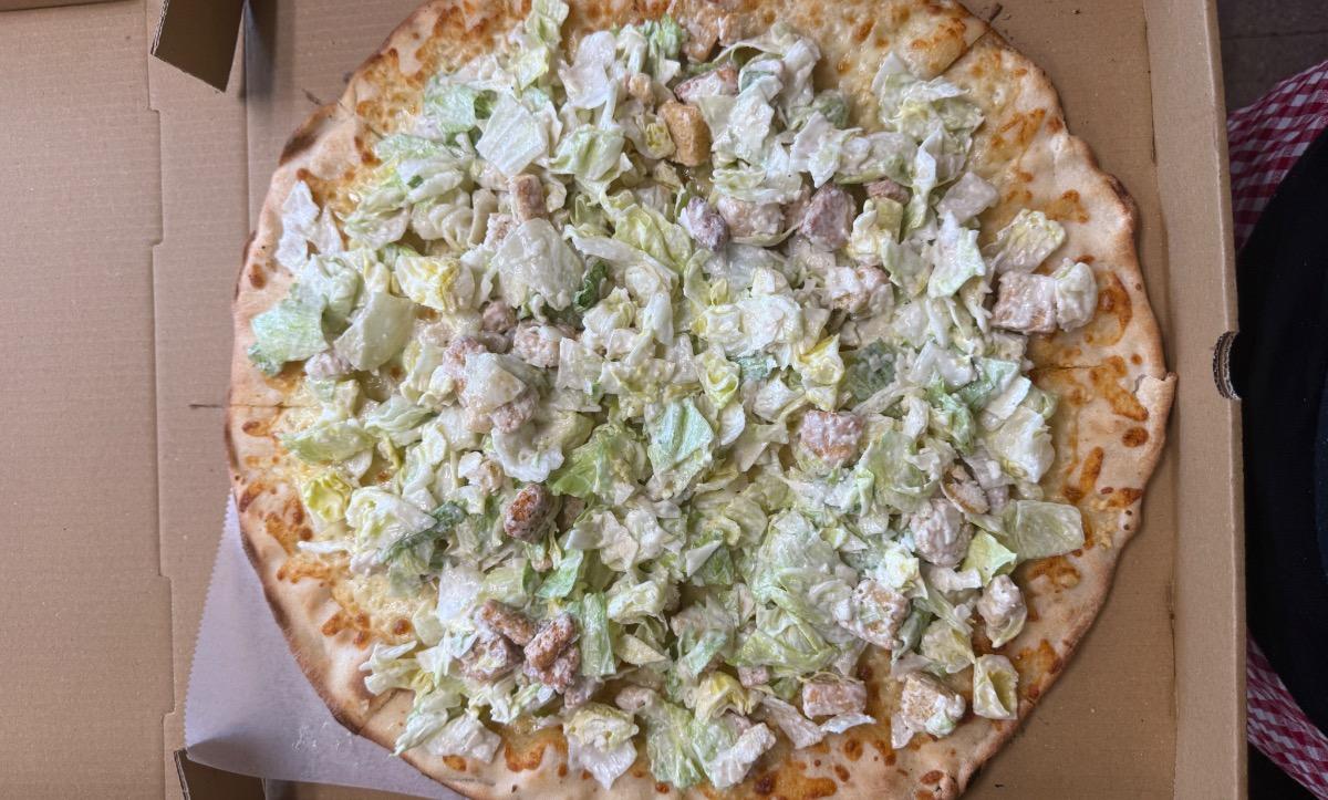 Caesar Salad Pizza