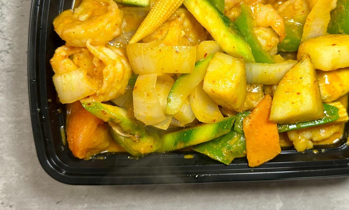 Thai Red Curry Shrimp