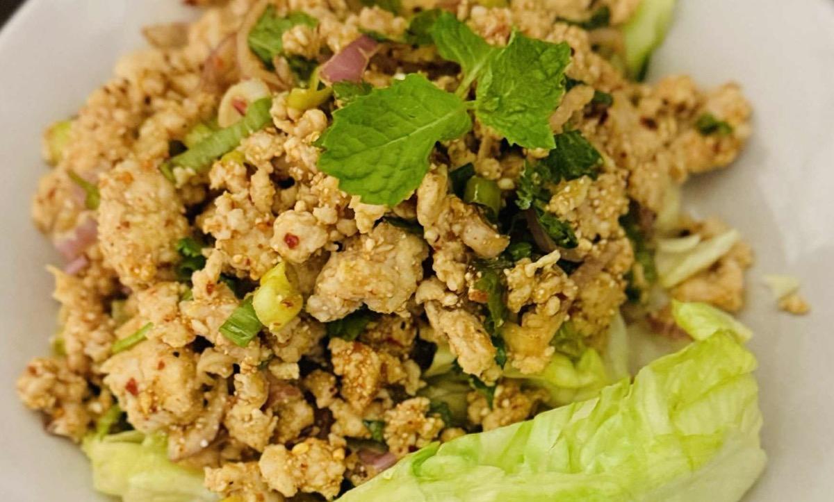S8. Larb Salad (Ground Chicken)