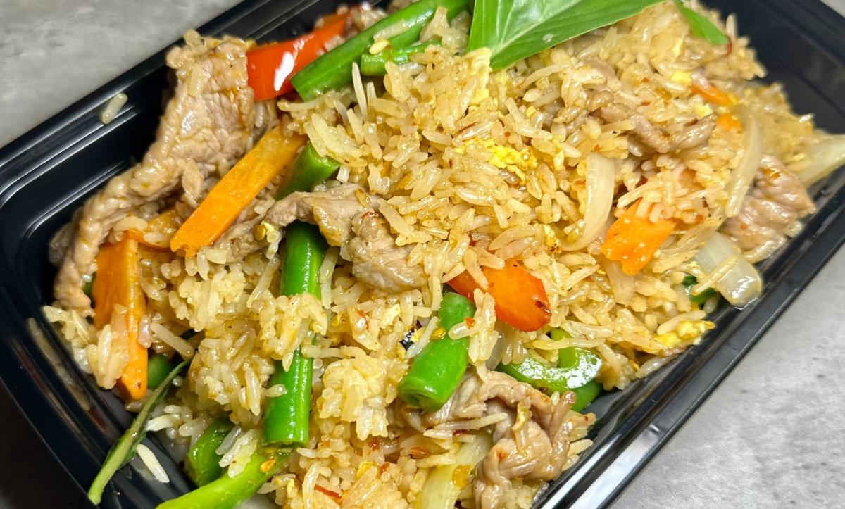 F3. Spicy Basil Fried Rice