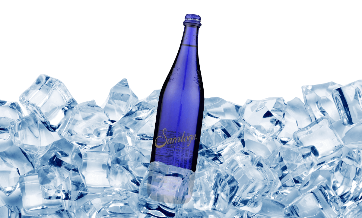 Saratoga Sparkling Water (Glass)