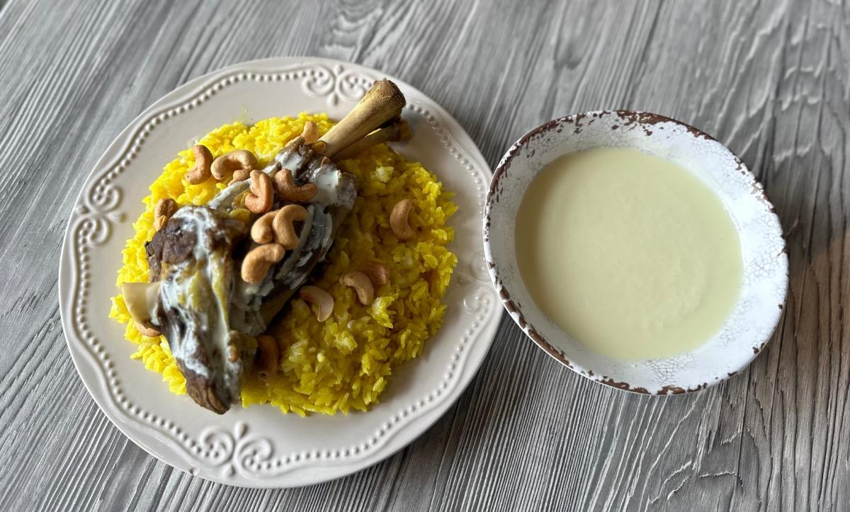 Mansaf Rice Plate