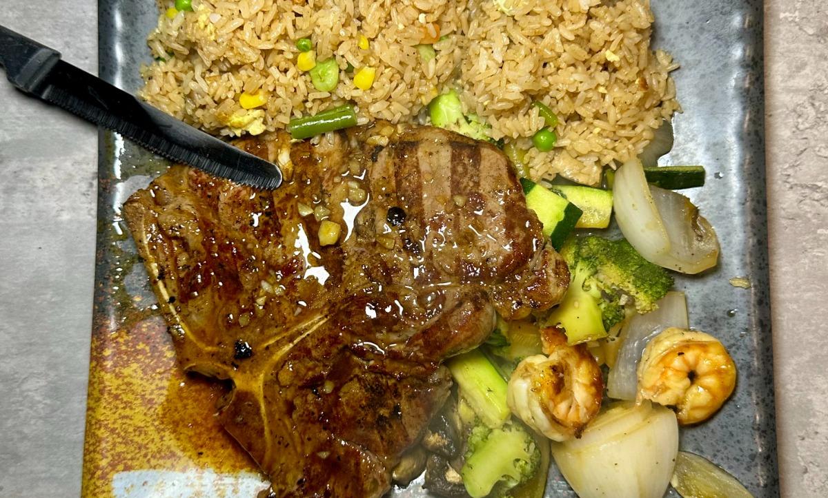 Angus T-bone Steak Hibachi