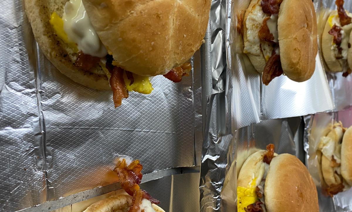 Bacon, Egg, & Cheese Sandwich