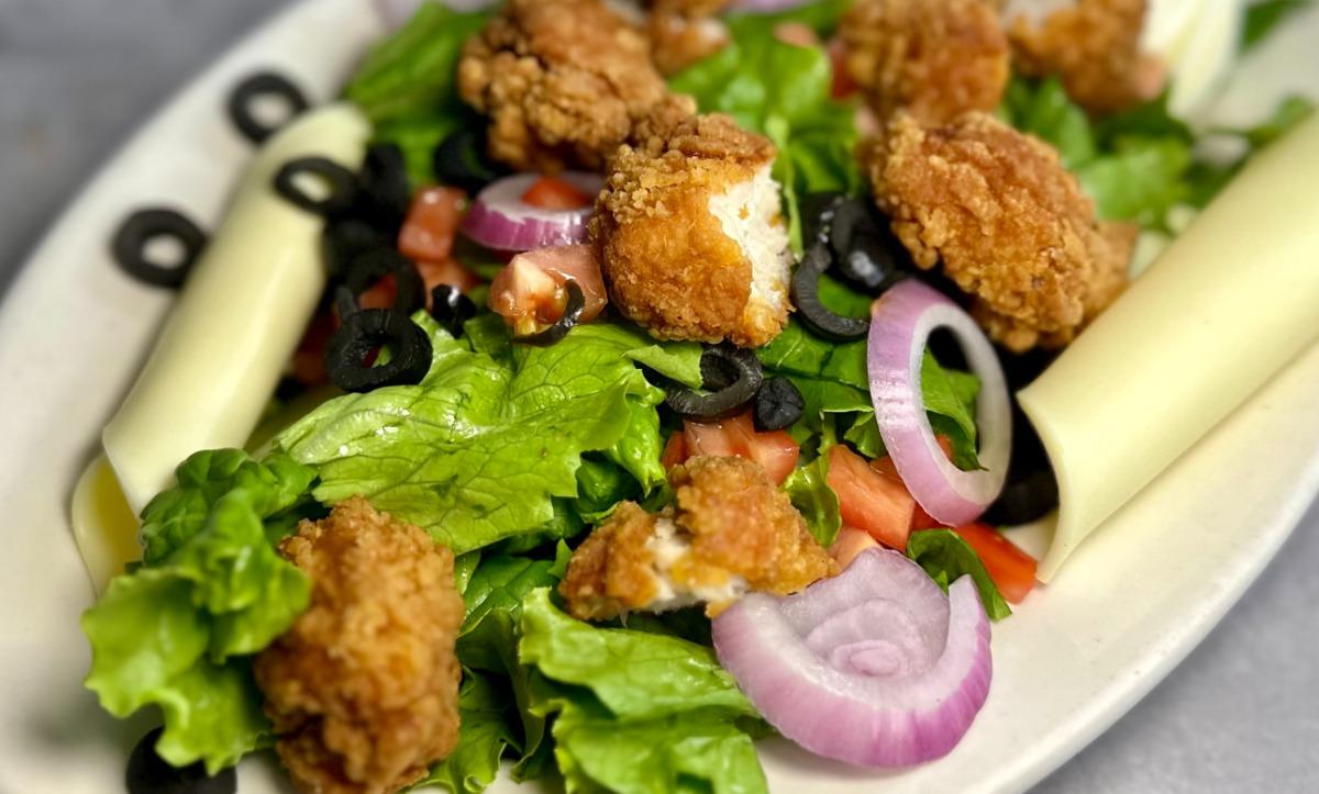 Popcorn Chicken Salad