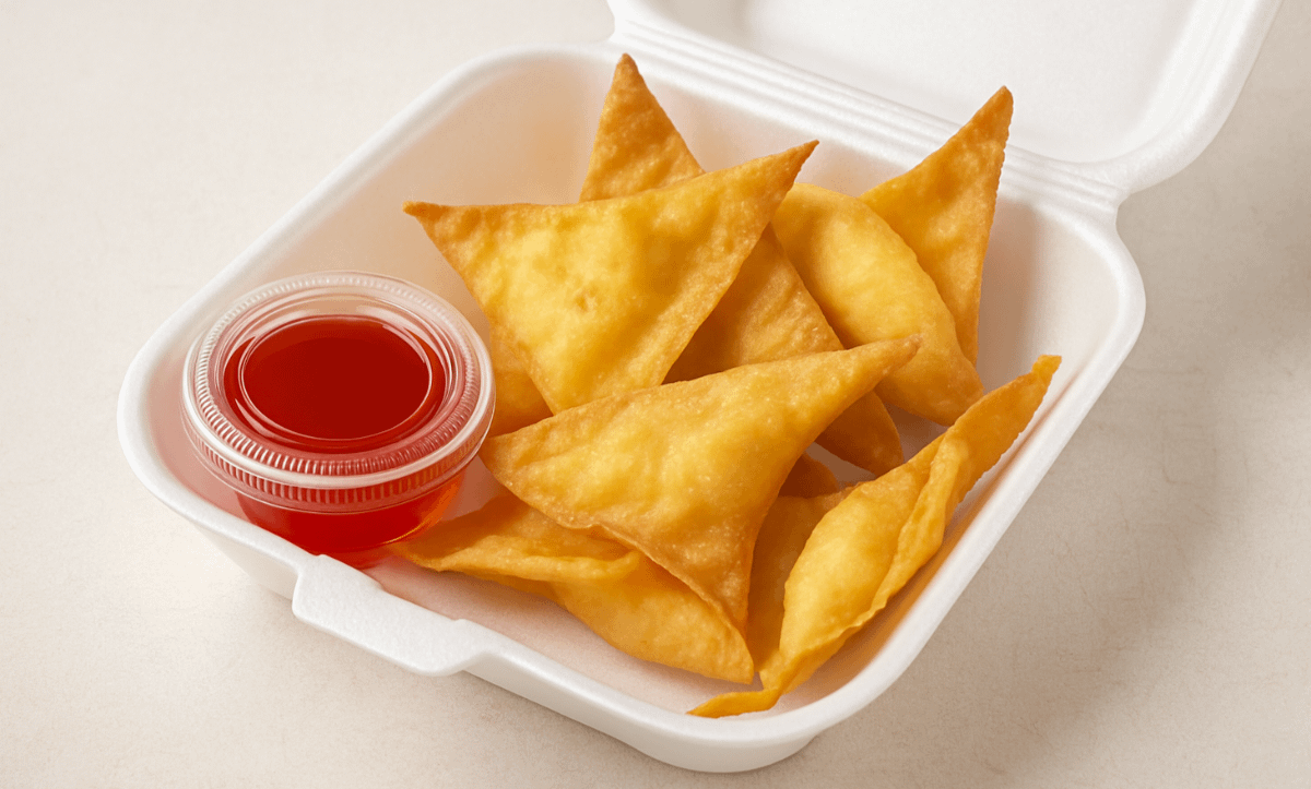 6A. Crab Rangoon (10)