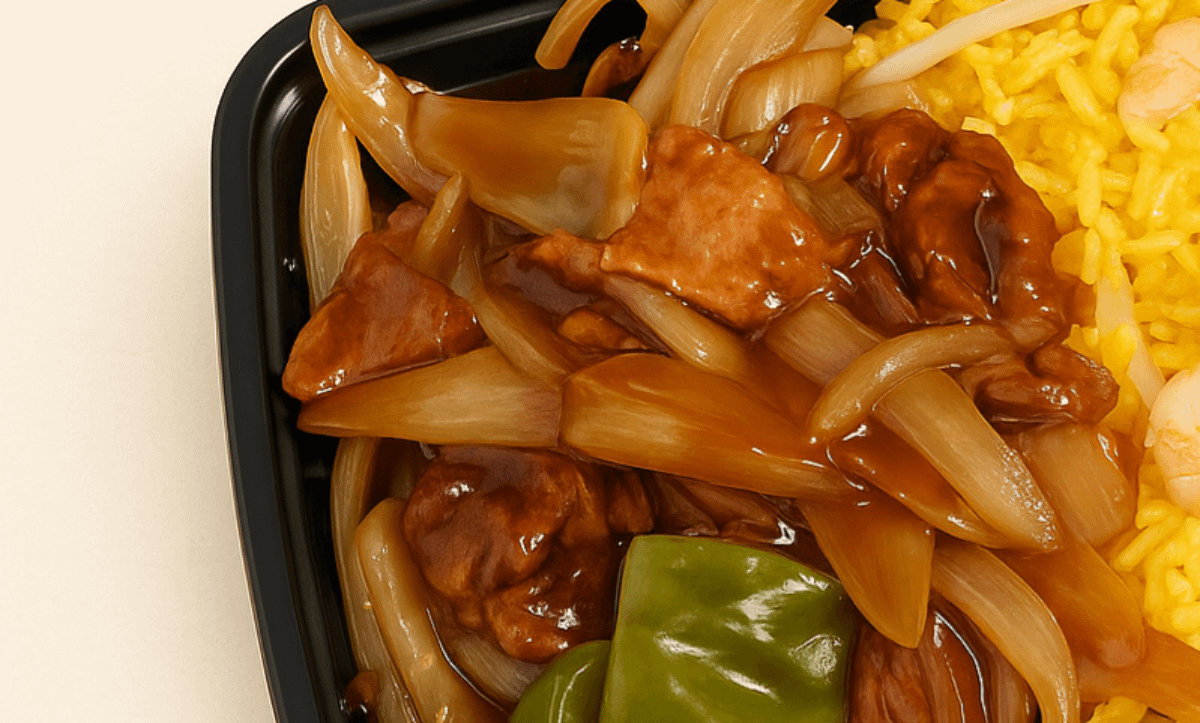 53. Pepper Steak w. Onions