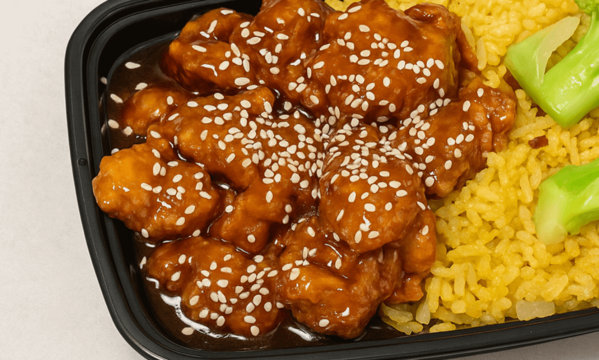 16. Sesame Chicken Combo