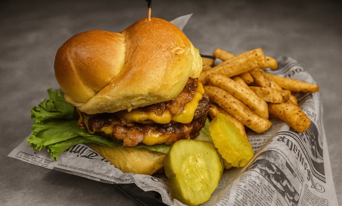 Griff's Double Smashburger