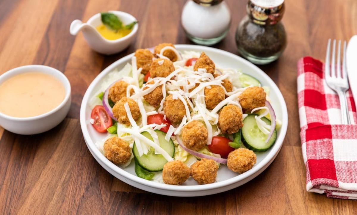 Popcorn Chicken Salad