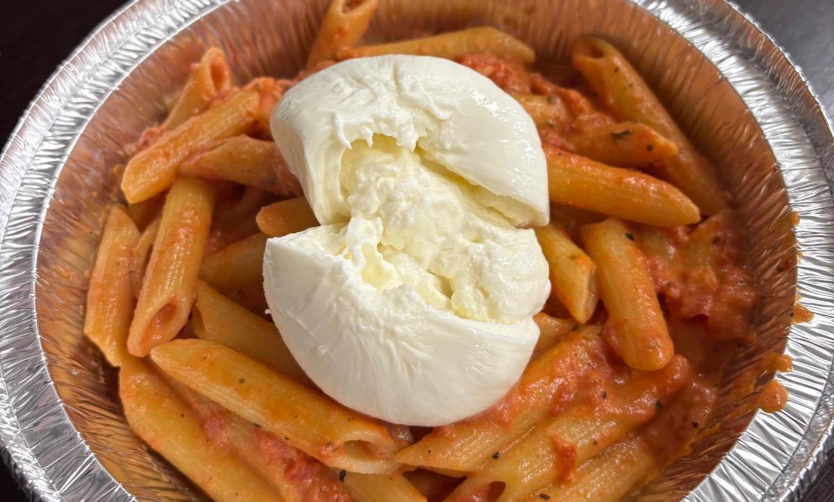 Penne Vodka Burrata