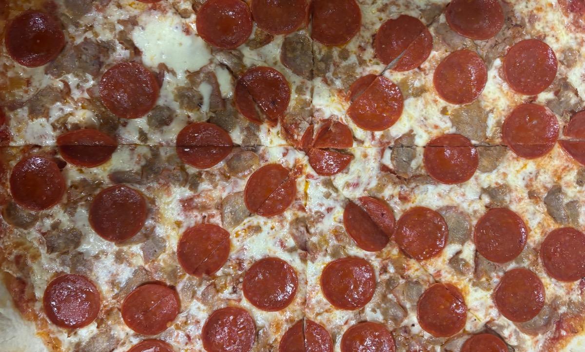 Slice of Pepperoni Sausage