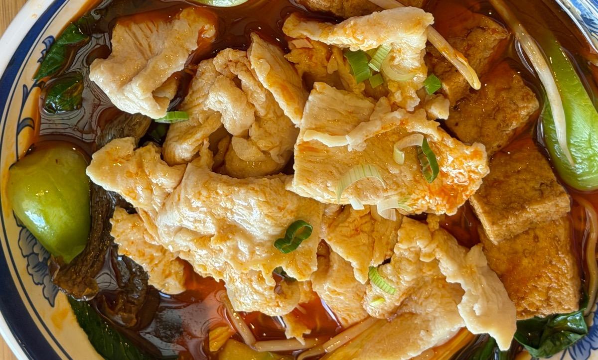 Spicy Mala Chicken Noodle Soup