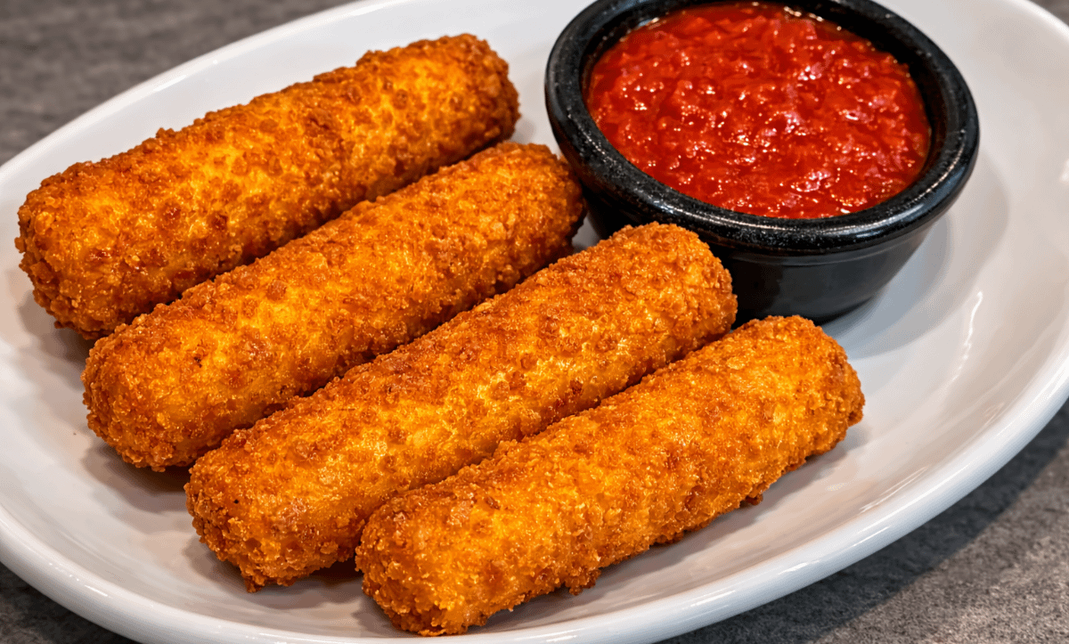 Crispy Pepperoni Pizza Logs