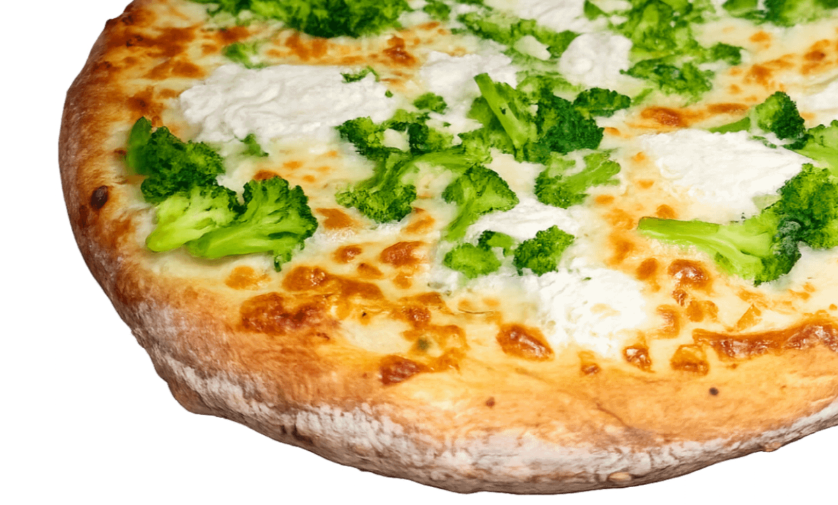 White Broccoli Ricotta Pizza