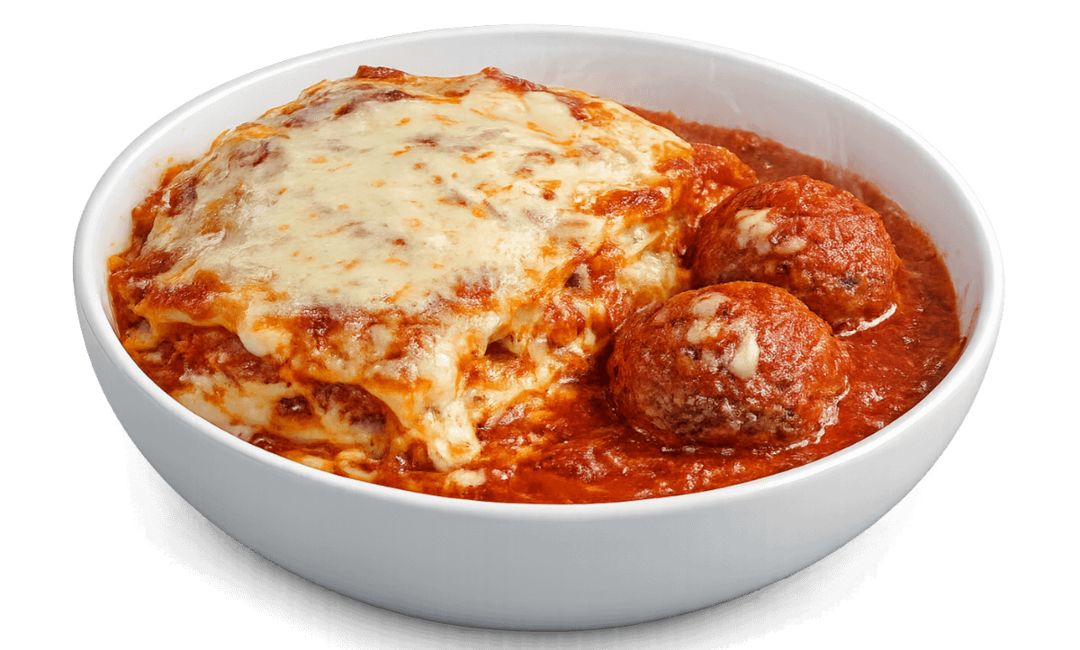 Lasagna & Meatballs