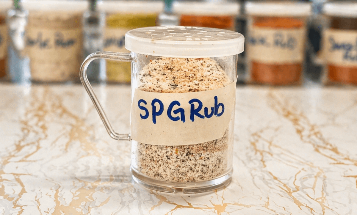Salt Pepper, Garlic Dry Rub