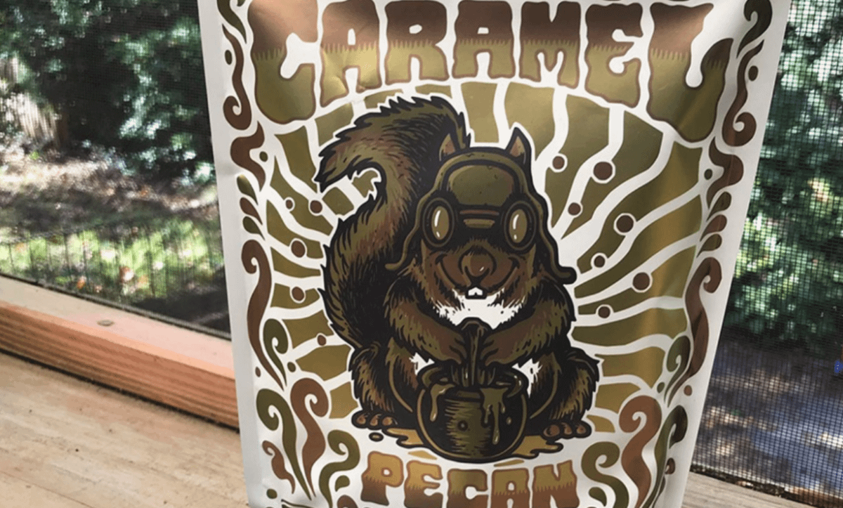 Youngstown Caramel Pecan Flavored Coffee 12oz Whole Bean