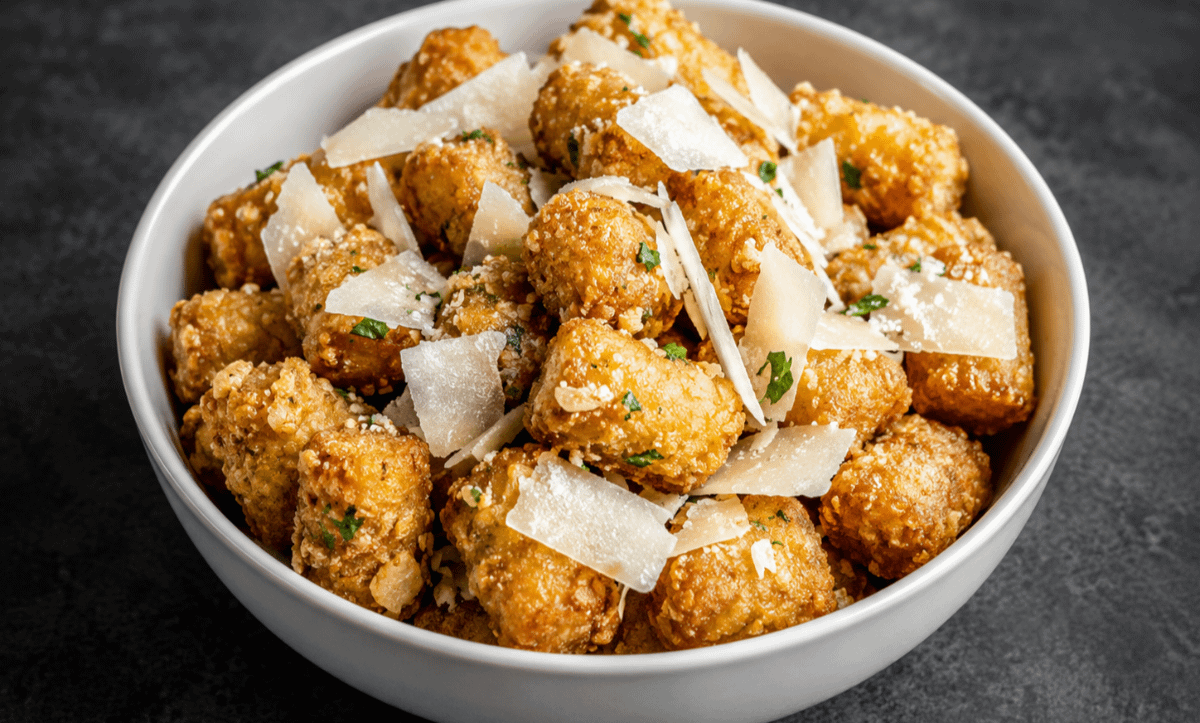 Parmesan Tots w/ Truffle Oil