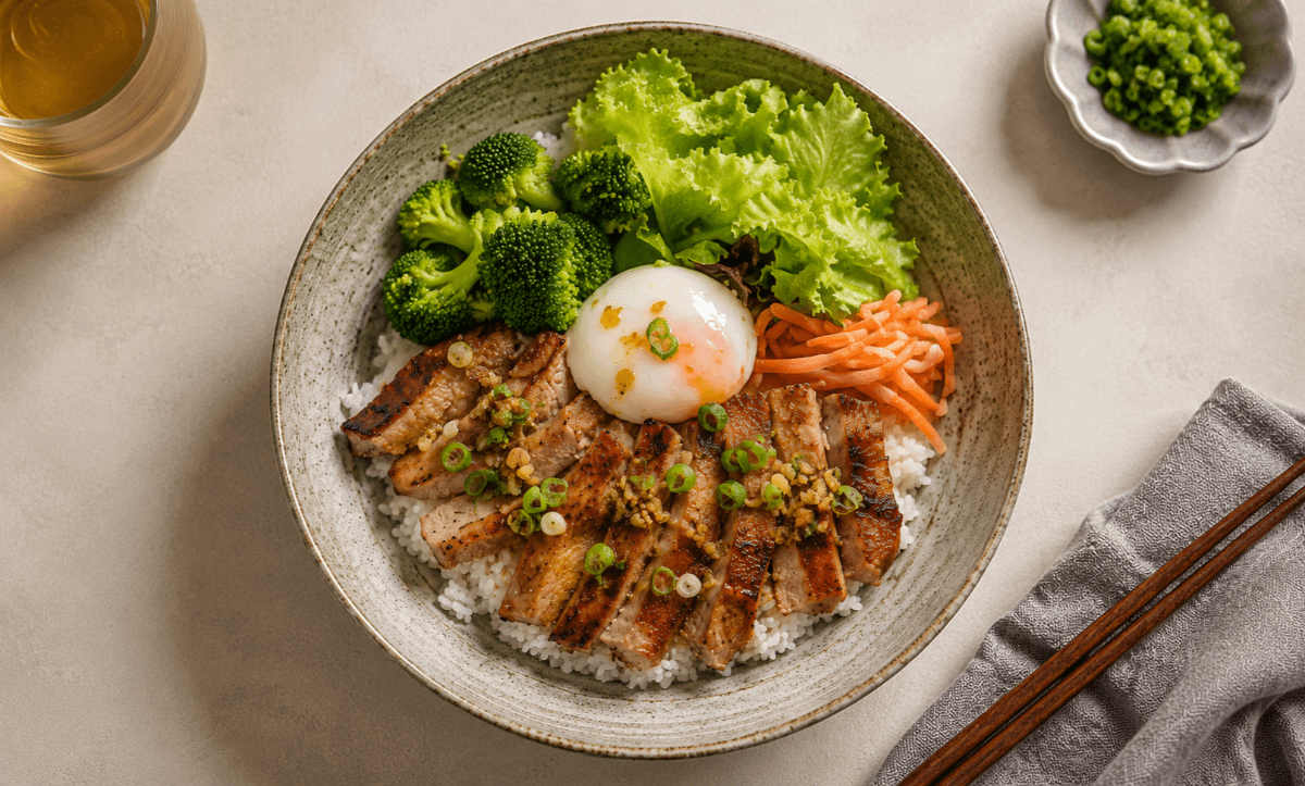grill pork bowl